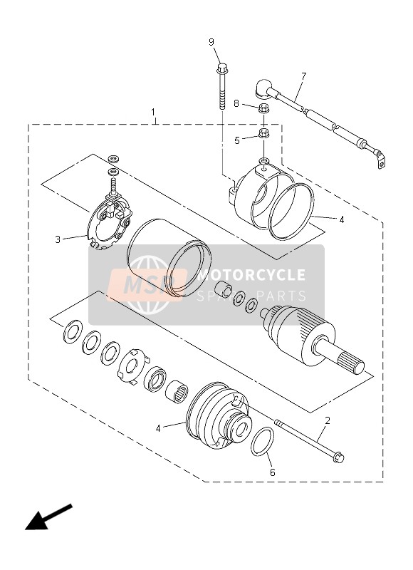 Startend Motor 4