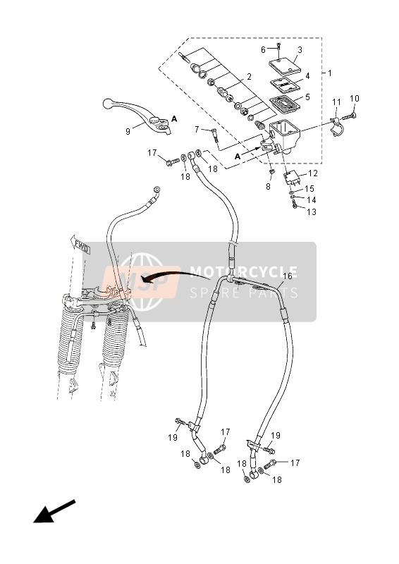 Front Master Cylinder