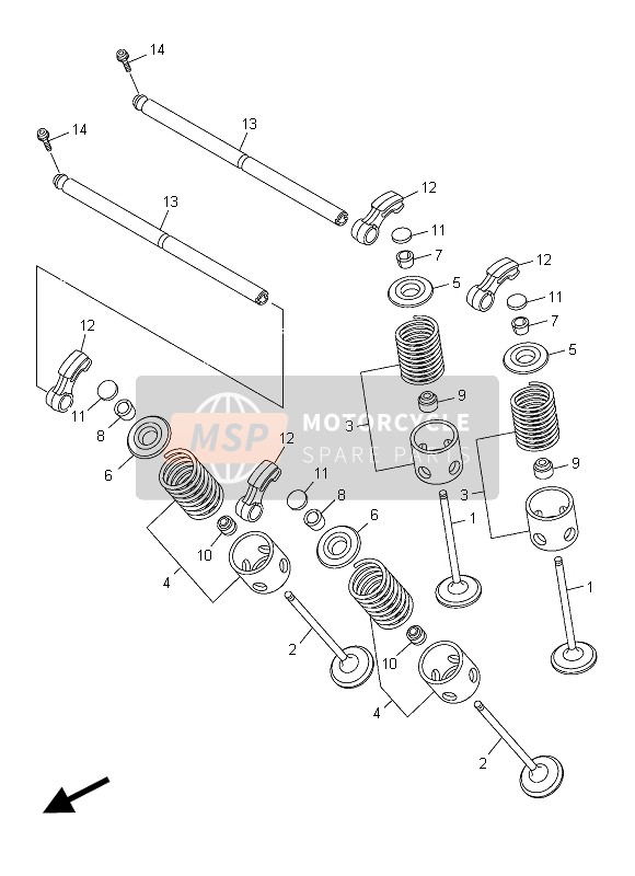 2CR121699000, Pad, Adjusting, Yamaha, 0