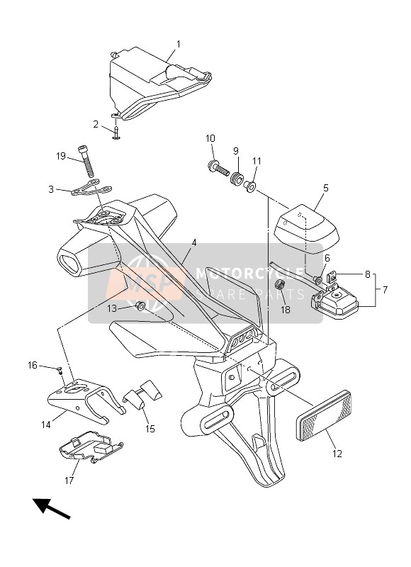 2CR2163F0000, Cache 3,  PARE-BOUE A, Yamaha, 0