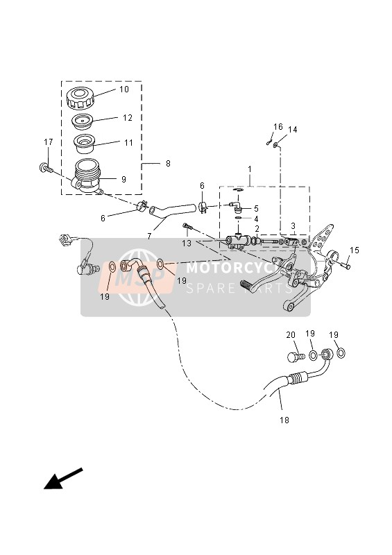 Rear Master Cylinder