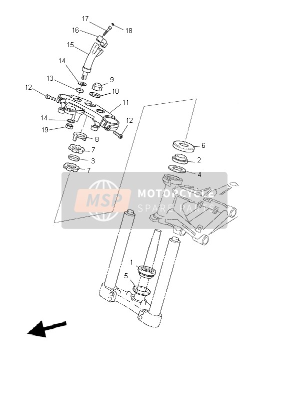 9131L0803000, Boulon, Yamaha, 3