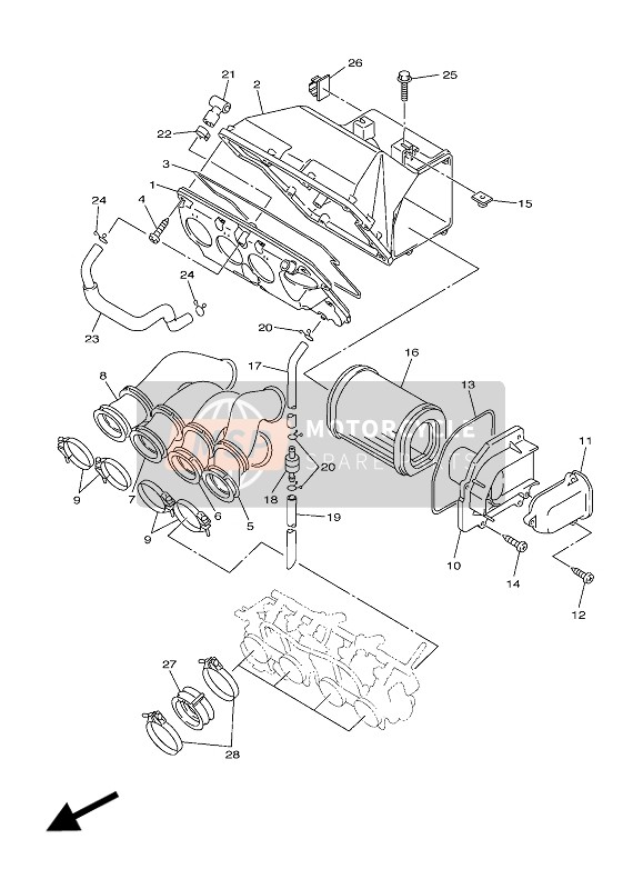 Yamaha FJR1300AE 2016 Admission pour un 2016 Yamaha FJR1300AE