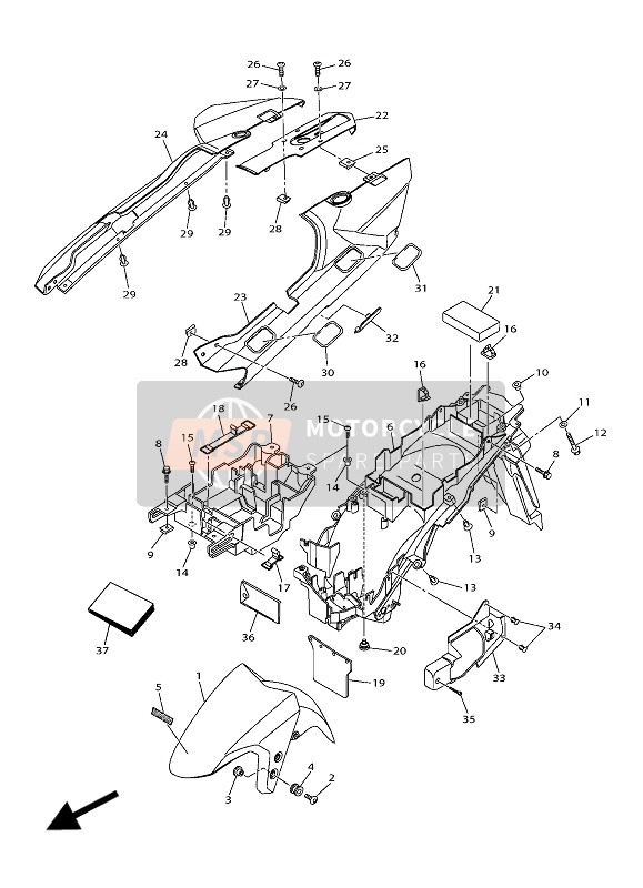 B95281000100, Tool Kit, Yamaha, 0