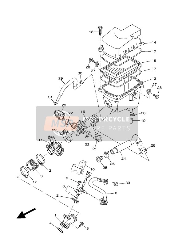 Yamaha MT125A 2016 Consumo para un 2016 Yamaha MT125A