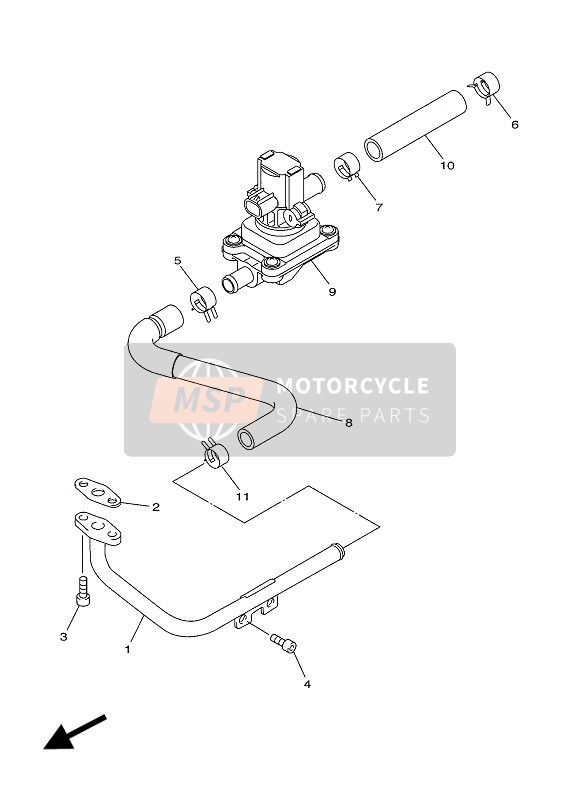 Yamaha SR400 2016 LUFTEINLASSSYSTEM für ein 2016 Yamaha SR400