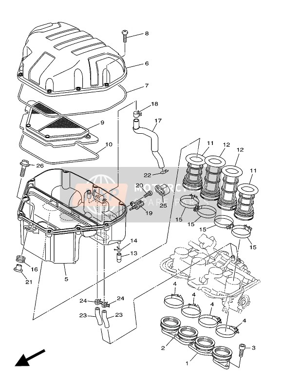 Yamaha XJ6S DIVERSION ABS 2016 Admission pour un 2016 Yamaha XJ6S DIVERSION ABS