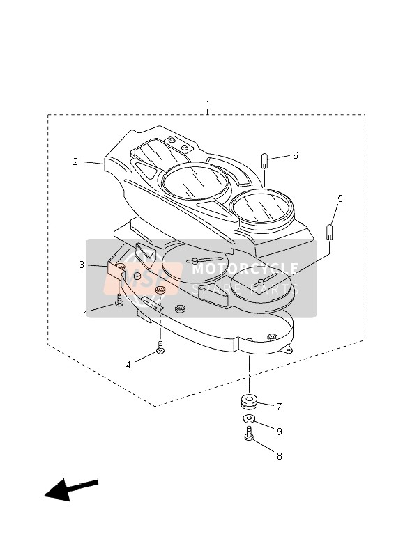 4WM835171000, . Bulb (T3.4 12V-80MA), Yamaha, 0