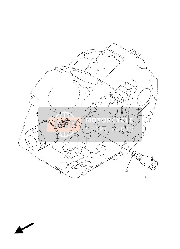 Yamaha XVS950 ABS 60TH ANNIVERSY 2016 ÖLFILTER für ein 2016 Yamaha XVS950 ABS 60TH ANNIVERSY