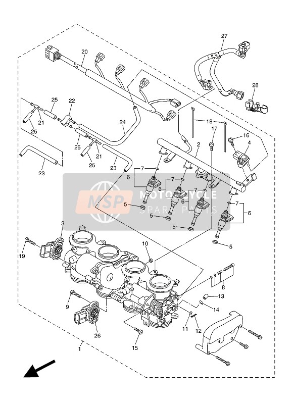 Yamaha YZF-R6 2016 Consumo 2 para un 2016 Yamaha YZF-R6