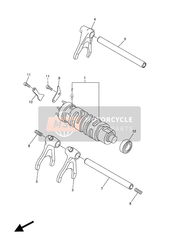 Shift Cam & Fork