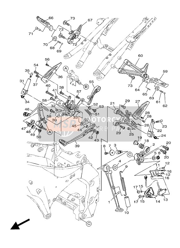 14B279610000, Bracket,  Sensor 1, Yamaha, 0