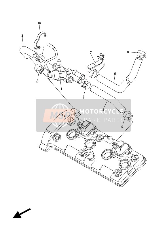 Yamaha FZ1-N 2014 LUFTEINLASSSYSTEM für ein 2014 Yamaha FZ1-N