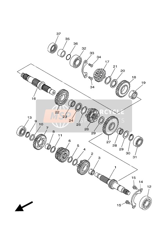 902012501700, Rondelle,  Plate, Yamaha, 1