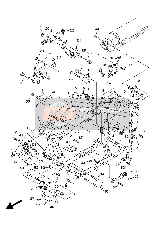 1D72139X0000, Dampfer, Yamaha, 0