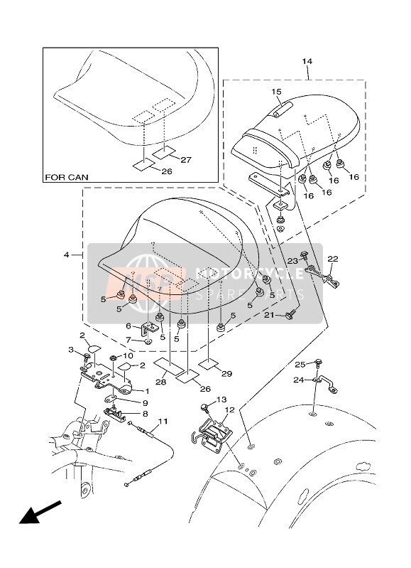 1D7216681000, Reifenschild, Yamaha, 0