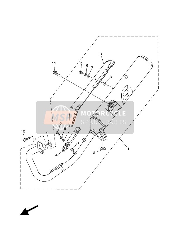 Yamaha YBR125E 2006 Cansada para un 2006 Yamaha YBR125E