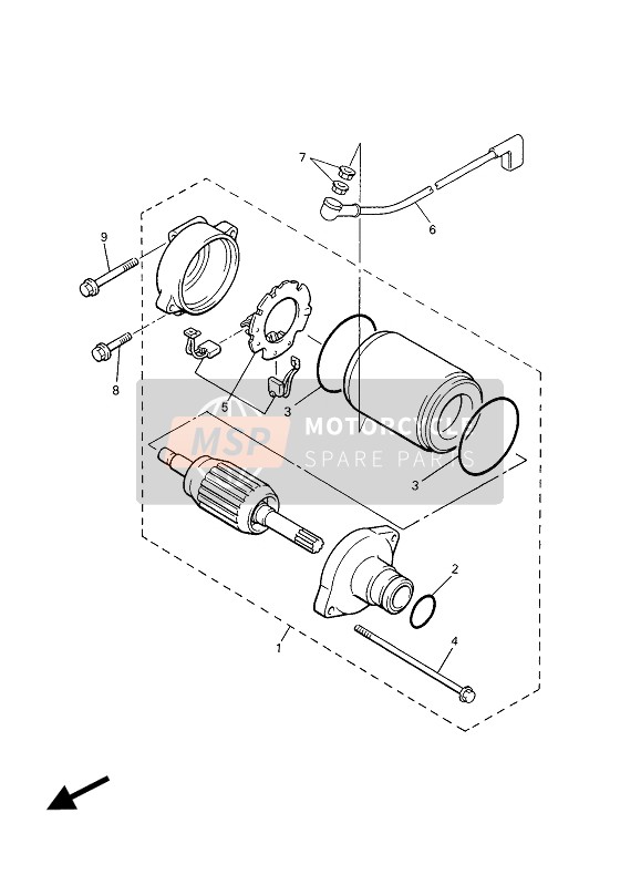 Startend Motor