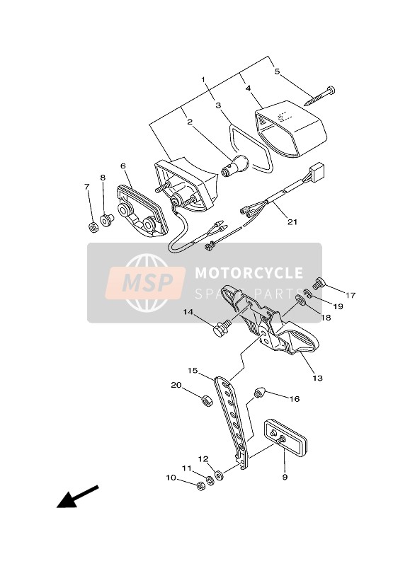 18G845510000, Konsole, Zulassungs., Yamaha, 0