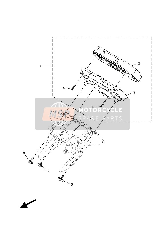 B67835004200, Meter Assy, Yamaha, 0