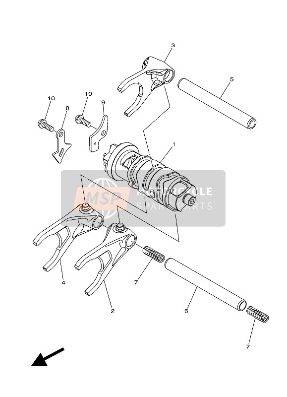 Shift Cam & Fork