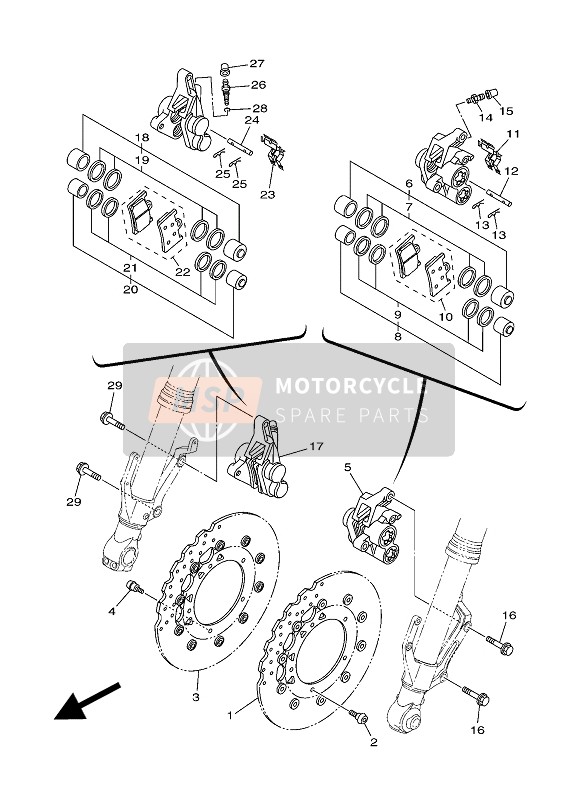 Front Brake Caliper