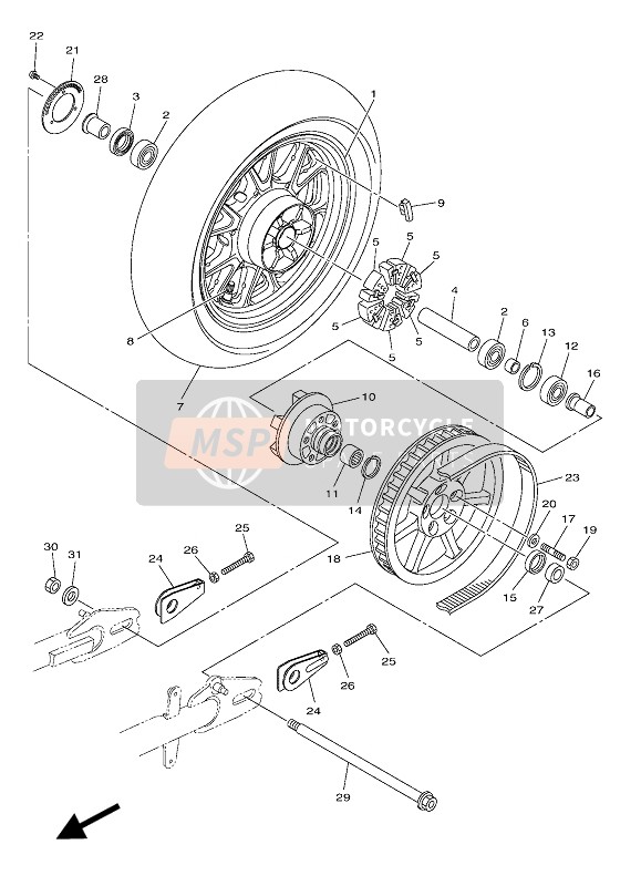 Rear Wheel