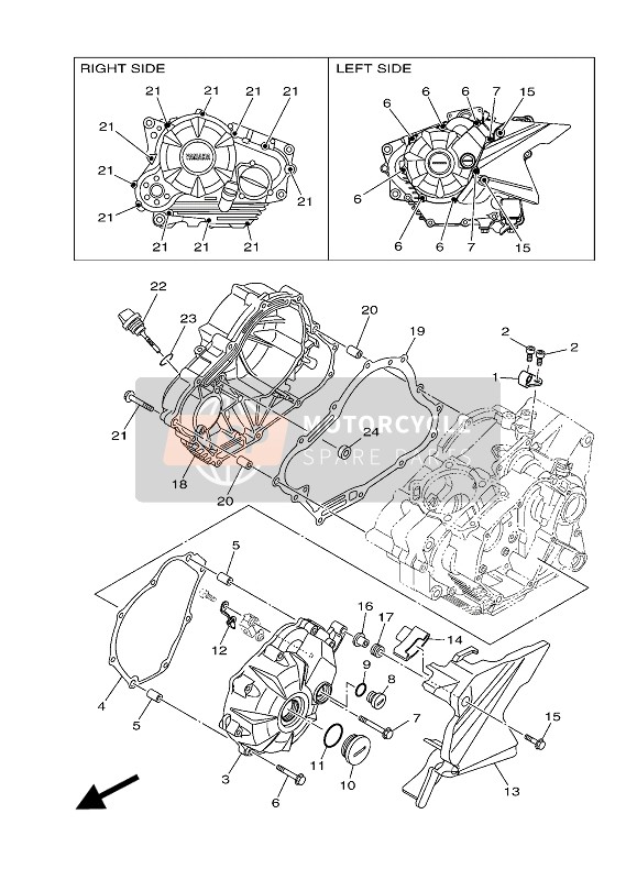 2SBE53620000, Plot,  Niveau D'Huile, Yamaha, 0