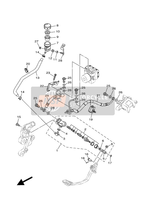 Rear Master Cylinder