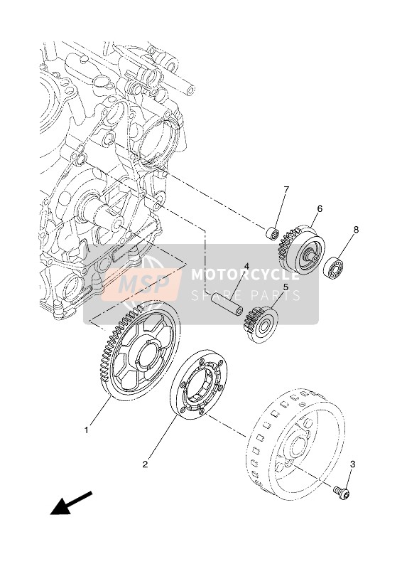 Yamaha TRACER 700 2018 Antipasto 2 per un 2018 Yamaha TRACER 700