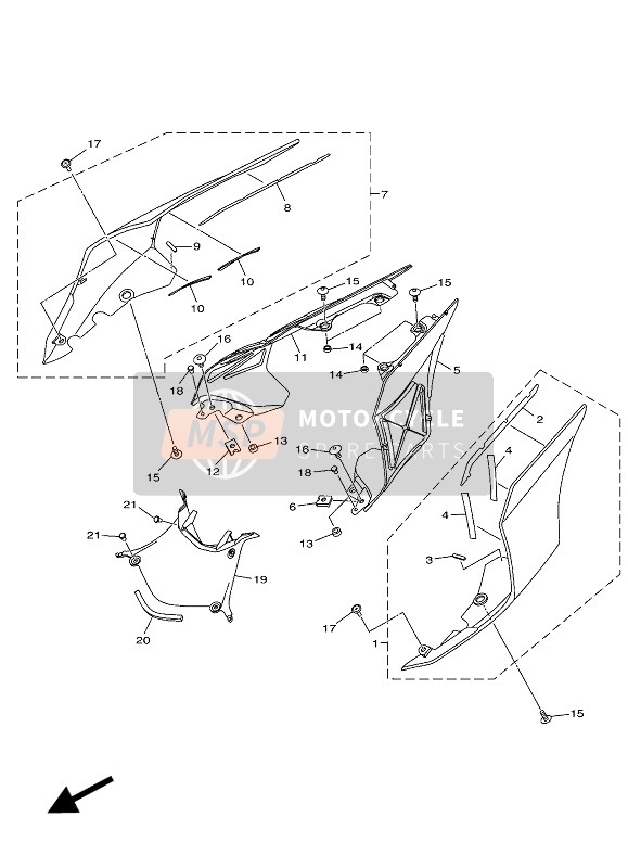 2CRW217241P7, Merkteken, Yamaha, 1