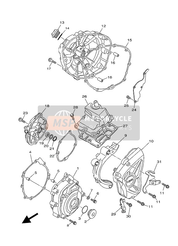 Crankcase Cover 1