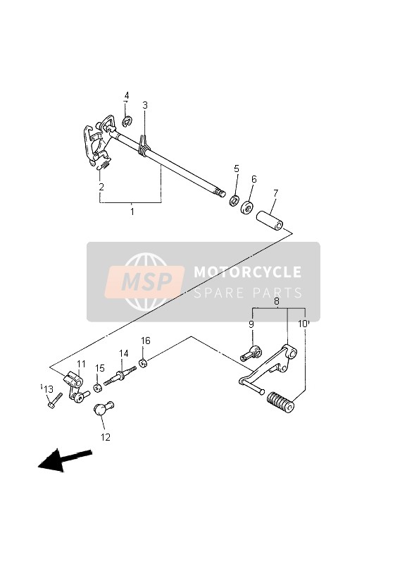 Yamaha XJ600S DIVERSION 2002 Cambio per un 2002 Yamaha XJ600S DIVERSION