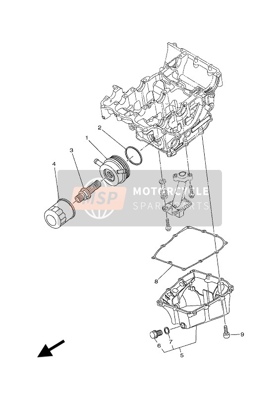 Yamaha MT-07 ABS 2019 Limpiador de aceite para un 2019 Yamaha MT-07 ABS