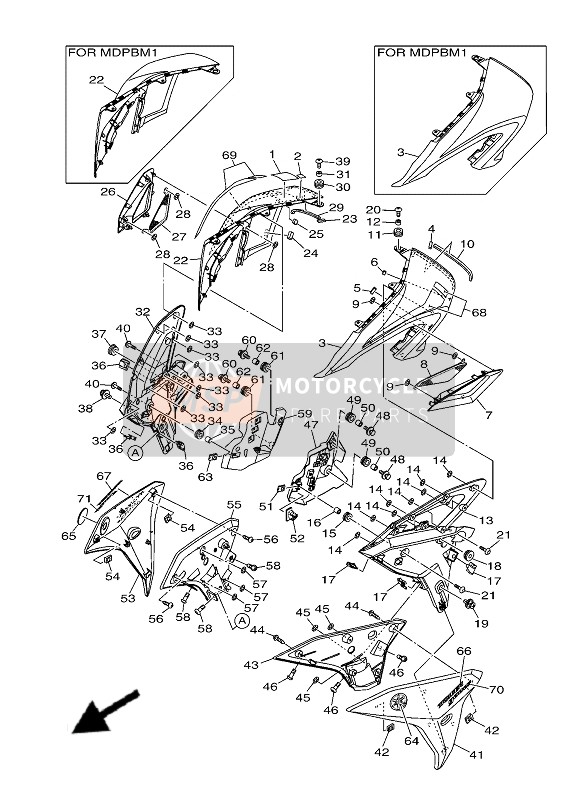 B5C2835U00P2, Panel 1, Yamaha, 0