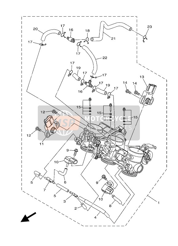 Yamaha MT-09 ABS 2020 Consumo para un 2020 Yamaha MT-09 ABS