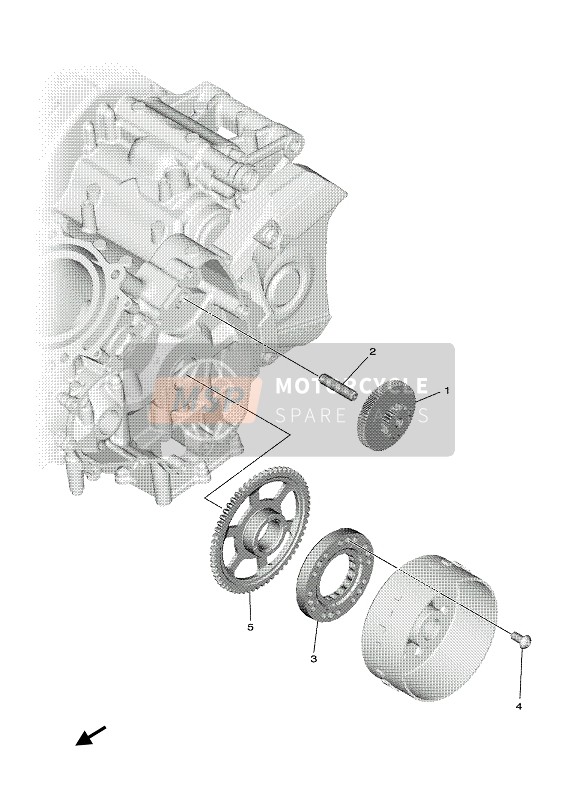 Yamaha NIKEN 2020 STARTER 2 for a 2020 Yamaha NIKEN