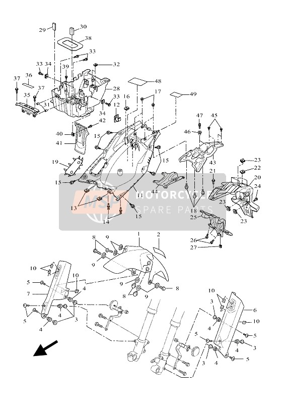 BW3F315H0000, Protector 1, Yamaha, 0