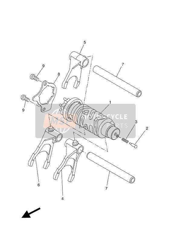 SHIFT CAM & FORK