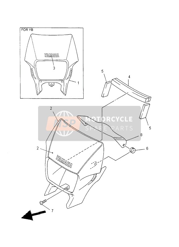 4PT282170000, Dampfer, Yamaha, 2