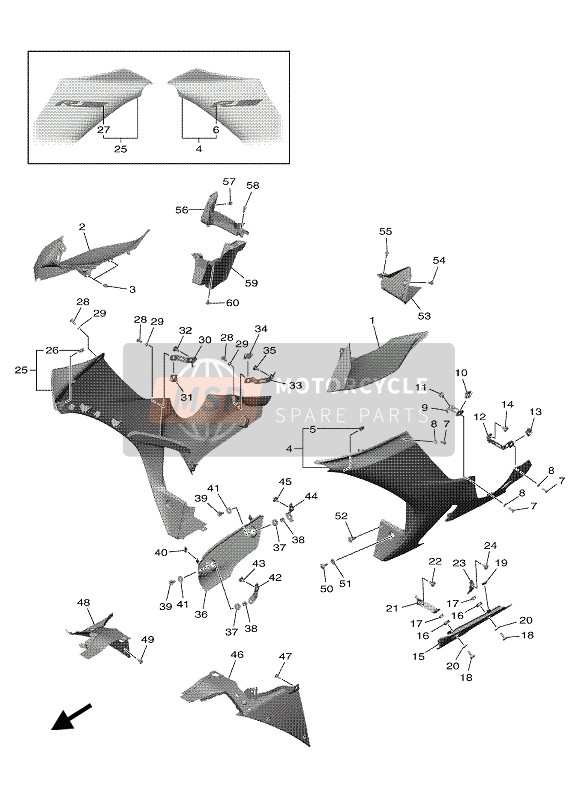 B3L2837L0000, Panel, Console 1, Yamaha, 0