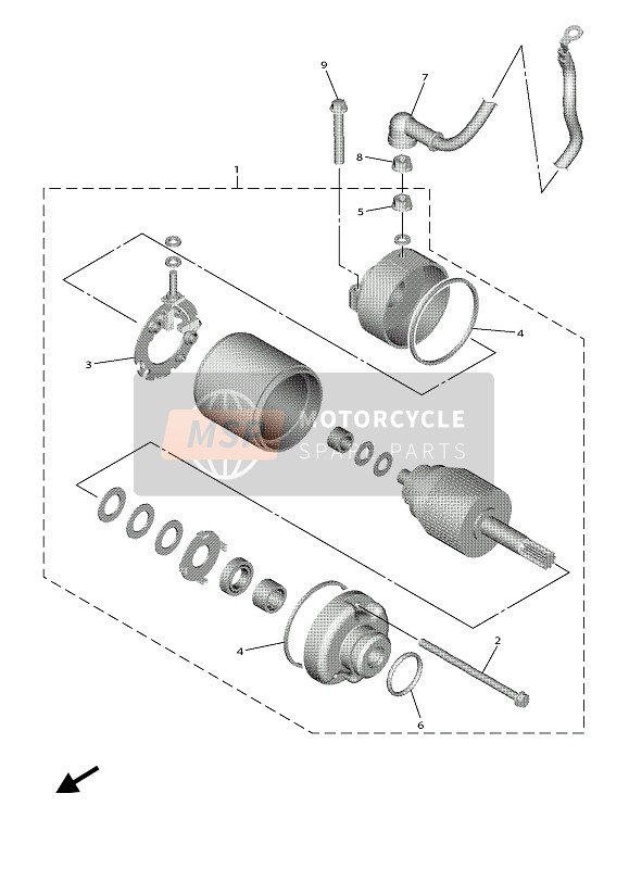 STARTING MOTOR 4