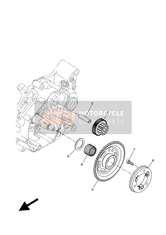 Yamaha MT-125 2021 Entrée Embrayage pour un 2021 Yamaha MT-125