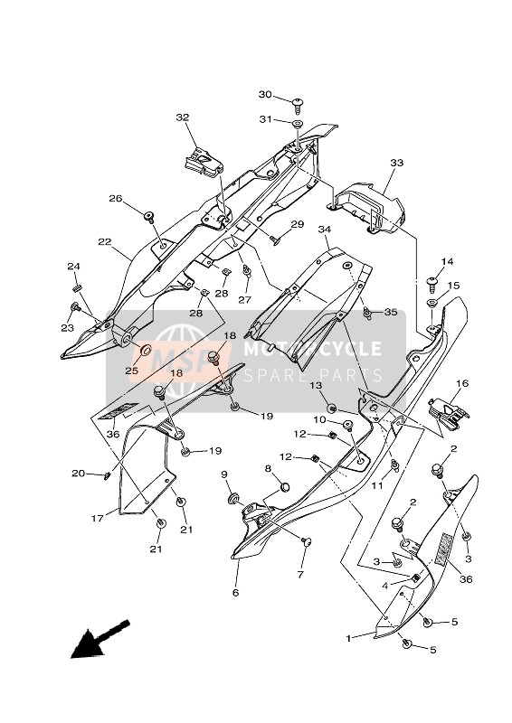 4B52153E7000, Emblem, Yamaha, Yamaha, 0