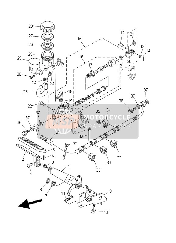 Rear Master Cylinder