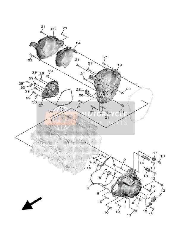 CRANKCASE COVER 1