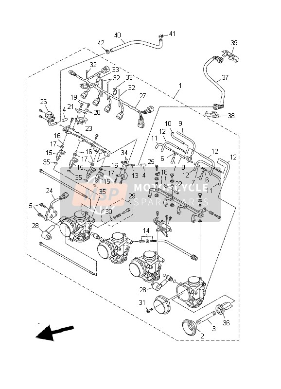 3LN245150000, Filtersieb 2, Yamaha, 3