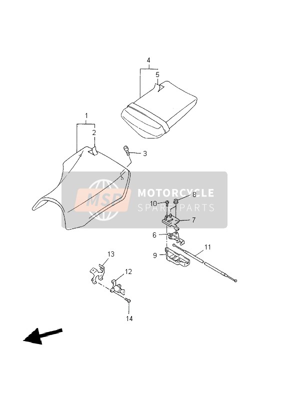 5PW2117K0000, Support, Yamaha, 0