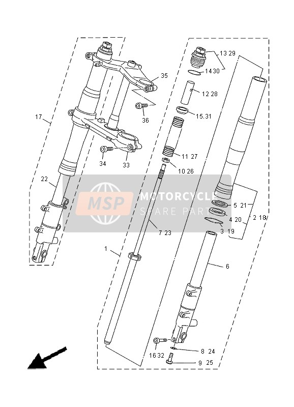 4A1231560000, Circlip De Joint Spy, Yamaha, 2