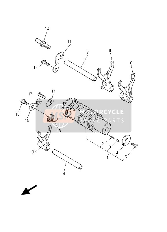 Shift Cam & Fork